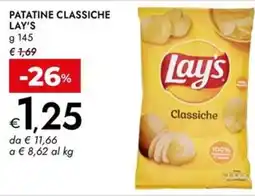 Bennet Patatine classiche LAY'S offerta