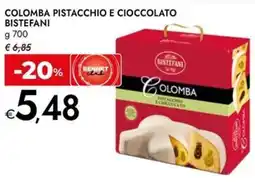 Bennet Colomba pistacchio e cioccolato BISTEFANI offerta