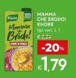 Bennet Mamma che brodo! KNORR offerta