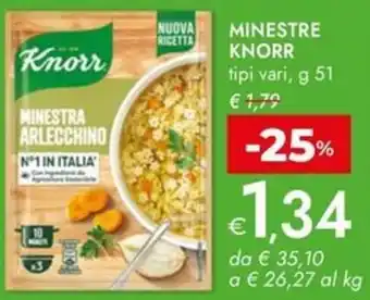 Bennet Minestre KNORR offerta