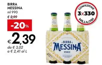 Bennet Birra MESSINA offerta