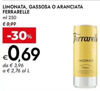 Bennet Limonata, gassosa o aranciata FERRARELLE offerta