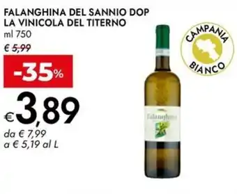 Bennet Falanghina del sannio dop LA VINICOLA DEL TITERNO offerta