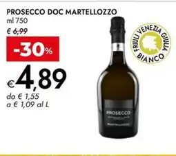 Bennet Prosecco doc MARTELLOZZO offerta