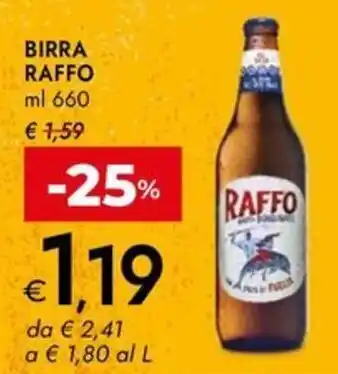 Bennet Birra RAFFO offerta