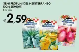 Bennet Semi profumi del mediterraneo DOM SEMENTI offerta