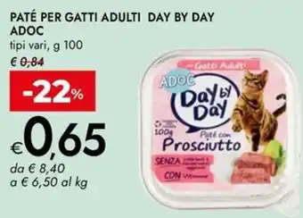 Bennet Paté per gatti adulti day by day ADOC offerta