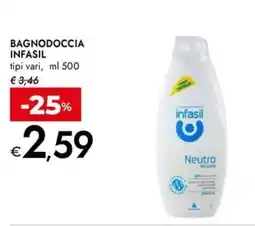 Bennet Bagnodoccia INFASIL offerta