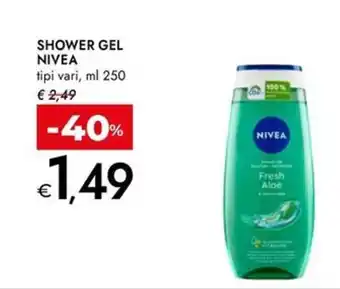 Bennet Shower gel NIVEA offerta