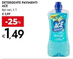 Bennet Detergente pavimenti ACE offerta