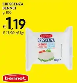 Bennet Crescenza BENNET offerta