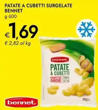 Bennet Patate a cubetti surgelate BENNET offerta