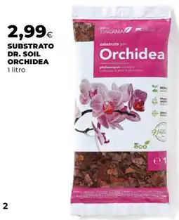 Extracoop Substrato dr. soil orchidea offerta