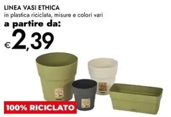 Bennet Linea vasi ethica offerta