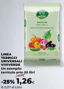 Extracoop Linea terricci universali VIVIVERDE offerta