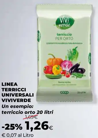 Extracoop Linea terricci universali VIVIVERDE offerta