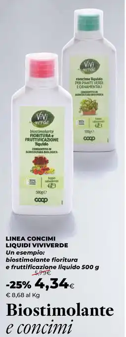 Extracoop Linea concimi liquidi VIVIVERDE offerta