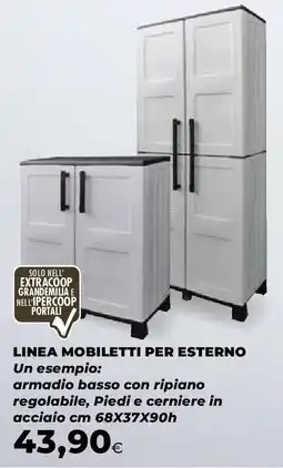 Extracoop Linea mobiletti per esterno offerta