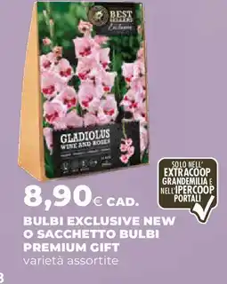 Extracoop Bulbi exclusive new o sacchetto bulbi PREMIUM GIFT offerta