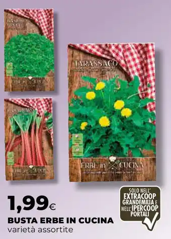 Extracoop Busta erbe in cucina offerta