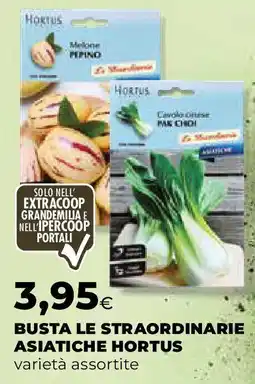 Extracoop Busta le straordinarie asiatiche hortus offerta