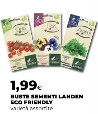 Extracoop Buste sementi landen ECO FRIENDLY offerta