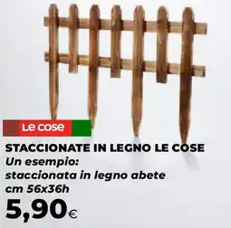 Extracoop Staccionate in legno LE STACCIONATE IN LEGNO LE COSE offerta