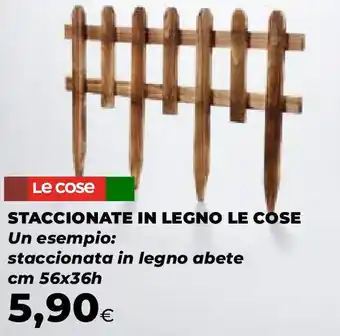 Extracoop Staccionate in legno LE STACCIONATE IN LEGNO LE COSE offerta