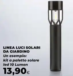 Extracoop Linea luci solari da giardino offerta