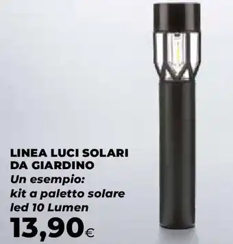 Extracoop Linea luci solari da giardino offerta