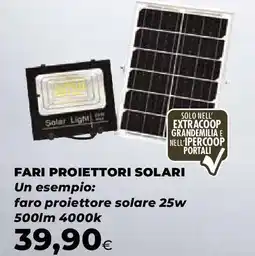 Extracoop Fari proiettori solari offerta