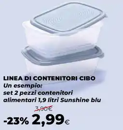 Extracoop Linea di contenitori CIBO offerta