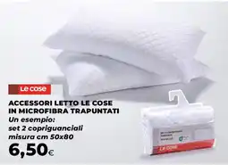 Extracoop Accessori letto le cose in microfibra trapuntati offerta