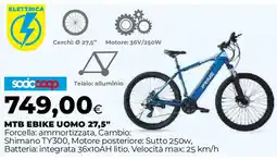 Extracoop MTB Ebike uomo offerta