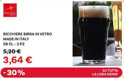 Max Factory Bormioli bicchiere birra in vetro offerta