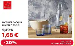 Max Factory Bicchiere acqua in vetro 35,5 cl offerta