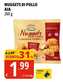 Tigros Nuggets di pollo ΑΙΑ offerta