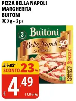 Tigros Pizza bella napoli margherita BUITONI offerta