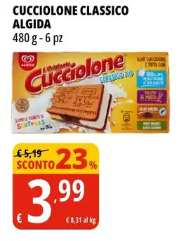 Tigros Cucciolone classico ALGIDA offerta