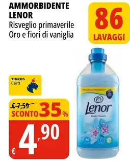 Tigros Ammorbidente lenor offerta