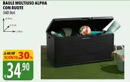 Tigros Baule multiuso alpha con ruote offerta