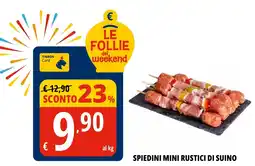 Tigros Spiedini mini rustici di suino offerta