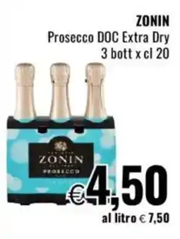 Famila ZONIN Prosecco DOC Extra Dry offerta