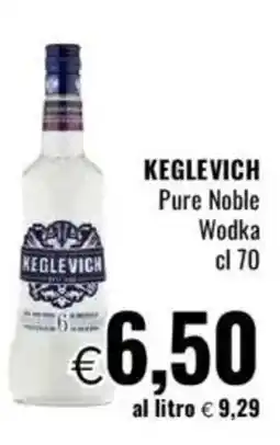 Famila KEGLEVICH Pure Noble Wodka offerta