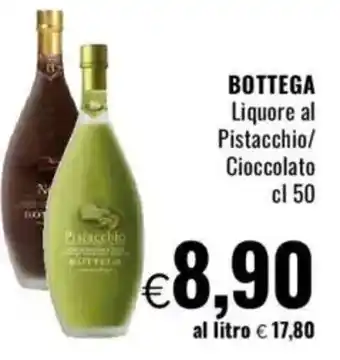 Famila BOTTEGA Liquore al Pistacchio/ Cioccolato offerta