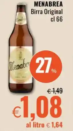 Famila MENABREA Birra Original offerta