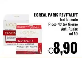 Famila L'OREAL PARIS REVITALIFT Trattamento Ricco Notte/ Giorno Anti-Rughe offerta