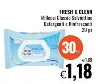 Famila FRESH & CLEAN Milleusi Classic Salviettine Detergenti e Rinfrescanti offerta