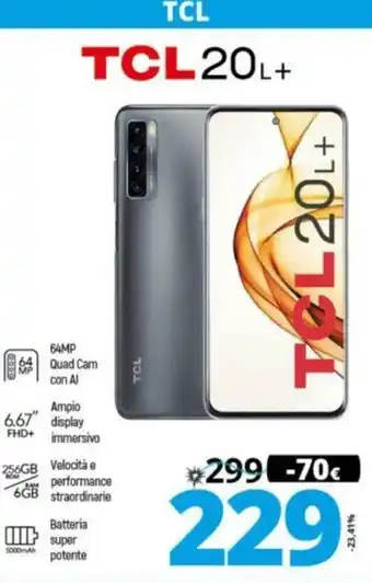 Comet TCL 20L+ offerta
