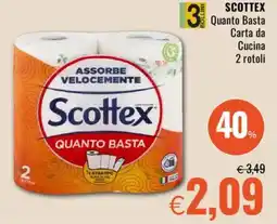 Famila SCOTTEX Quanto Basta Carta da Cucina offerta